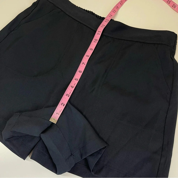 NEW Max Studio Shorts Womens Size XL Navy Blue Pull On NWT - Picture 7 of 8